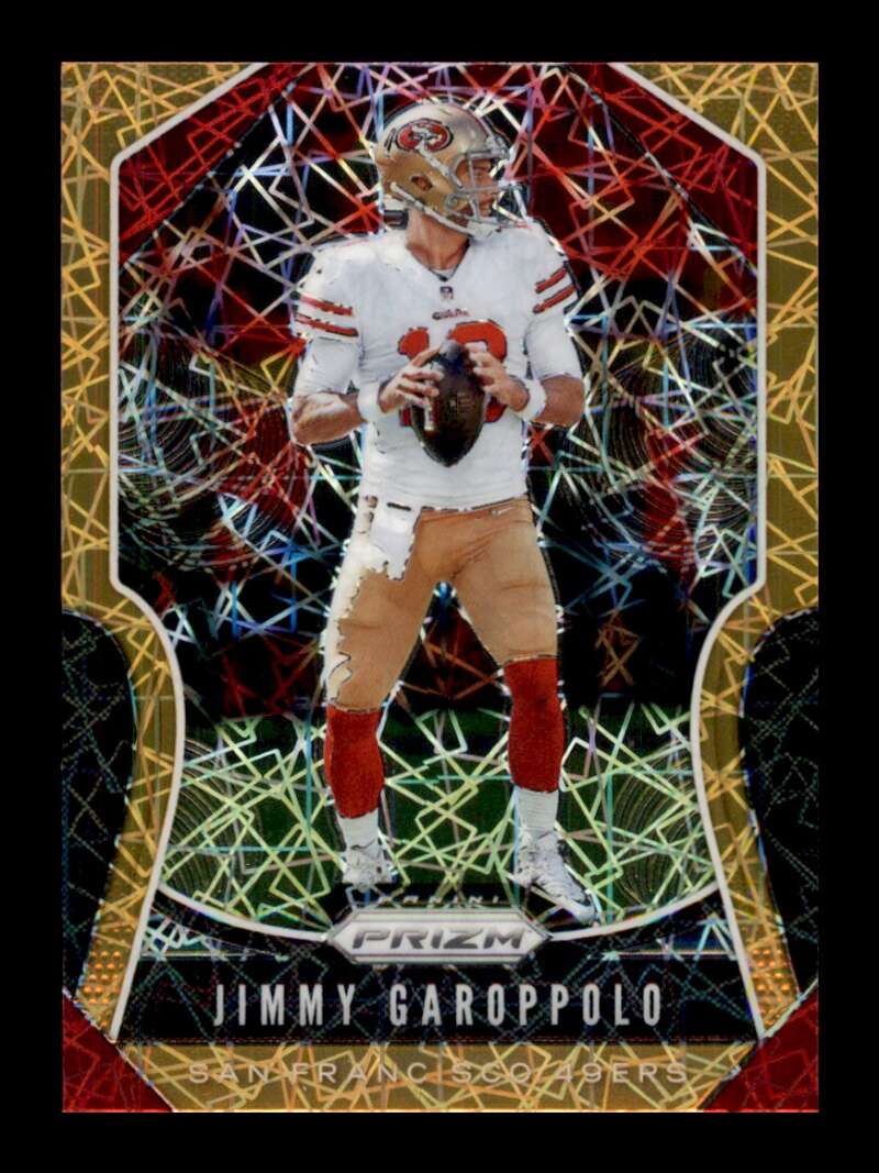 Load image into Gallery viewer, 2019 Panini Prizm Lazer Prizm Jimmy Garoppolo #252 San Francisco 49ers Image 1
