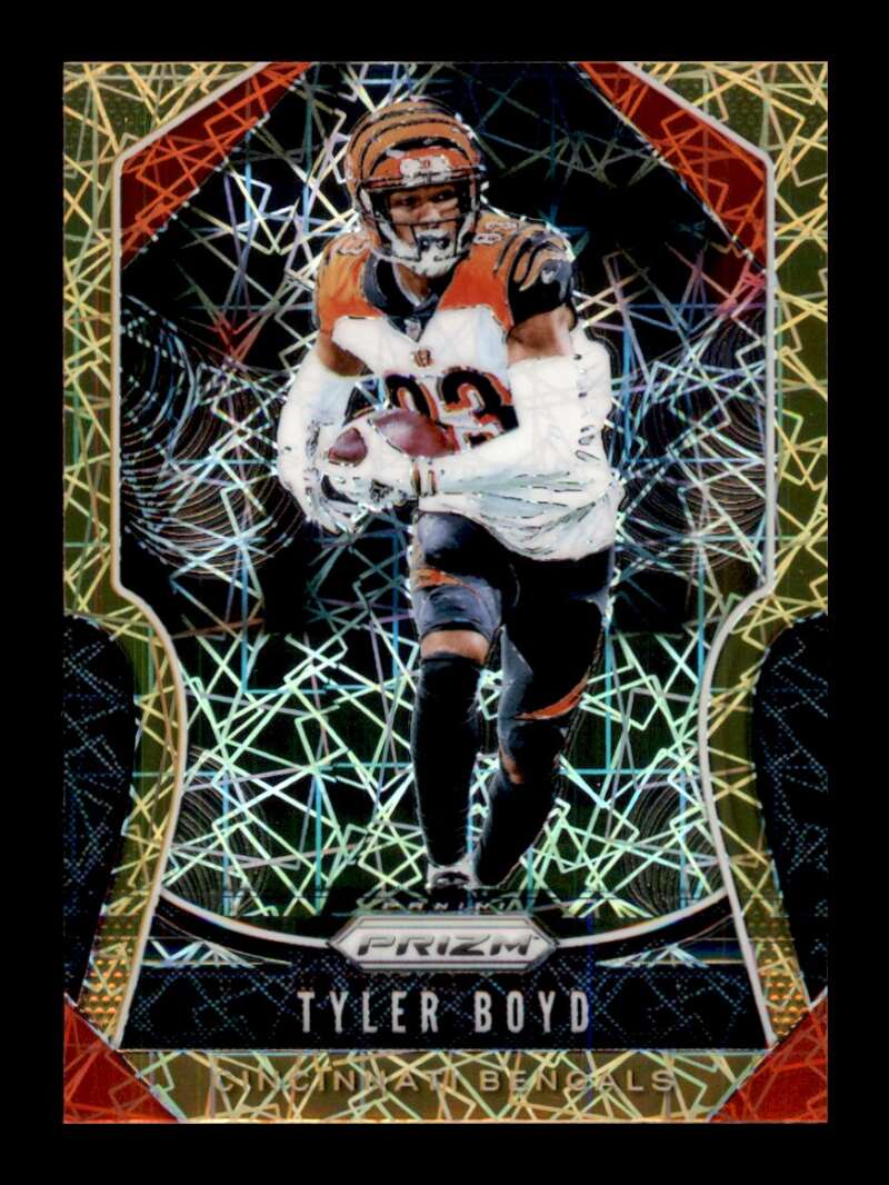 Load image into Gallery viewer, 2019 Panini Prizm Lazer Prizm Tyler Boyd #77 Cincinnati Bengals Image 1
