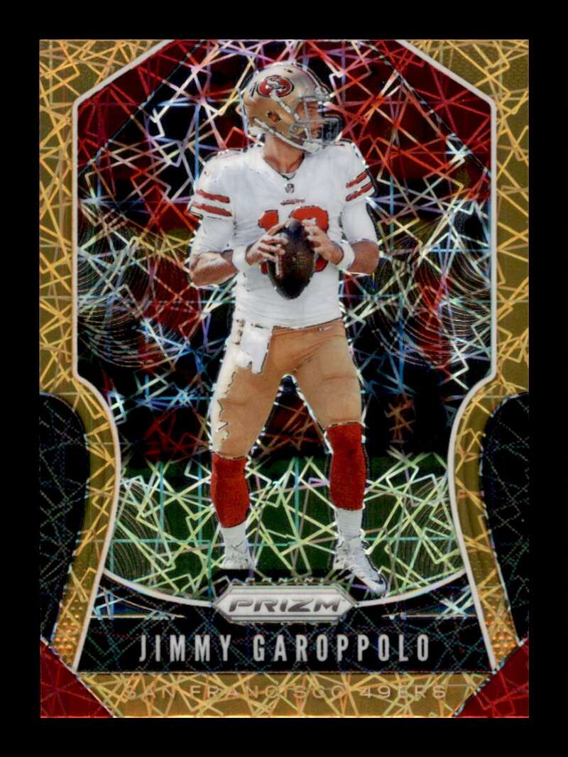 Load image into Gallery viewer, 2019 Panini Prizm Lazer Prizm Jimmy Garoppolo #252 San Francisco 49ers Image 1
