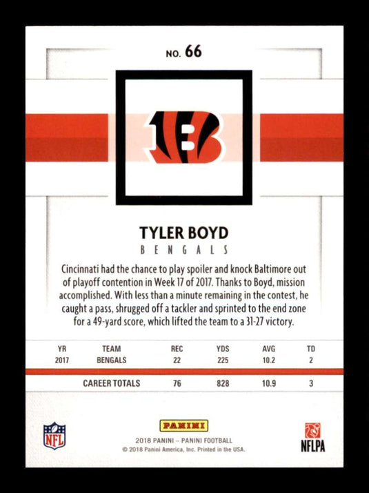 2018 Panini Gold Knight Tyler Boyd 