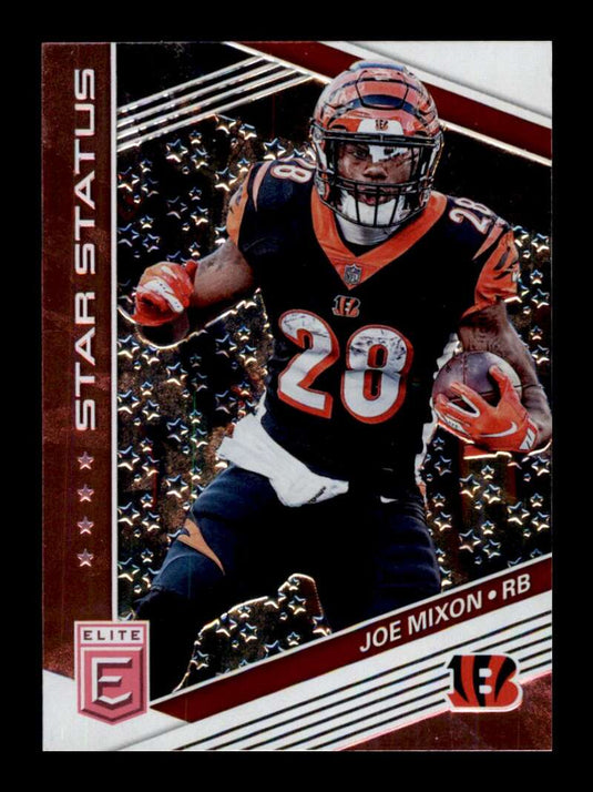 2019 Donruss Elite Star Status Pink Joe Mixon 