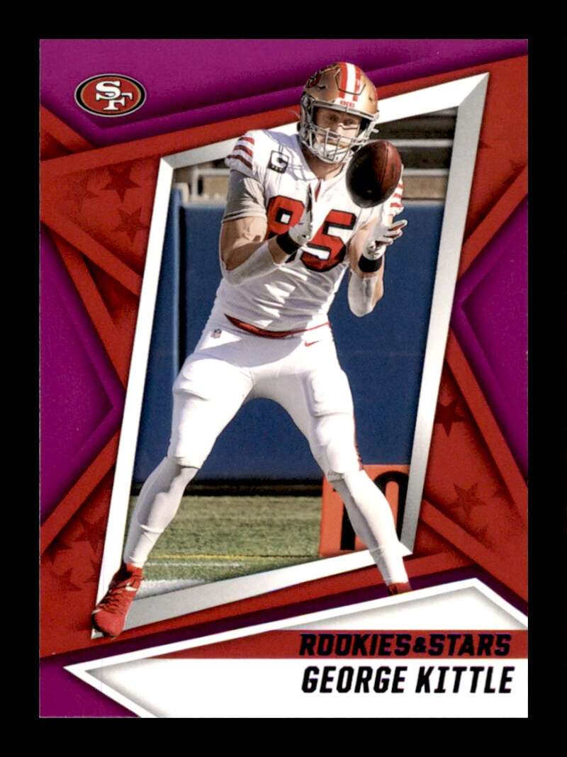 Load image into Gallery viewer, 2021 Panini Rookies &amp; Stars Purple George Kittle #35 San Francisco 49ers Image 1
