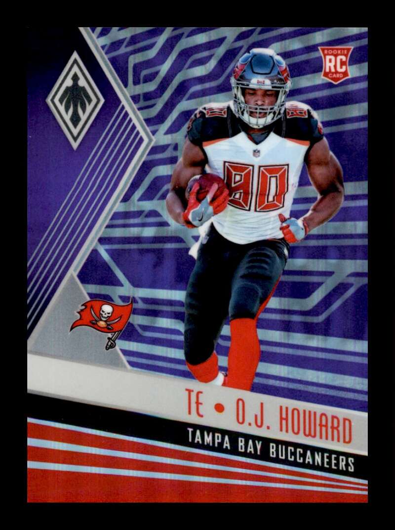 Load image into Gallery viewer, 2017 Panini Phoenic Purple O.J. Howard #121 Rookie RC /149 Tampa Bay Buccaneers Image 1
