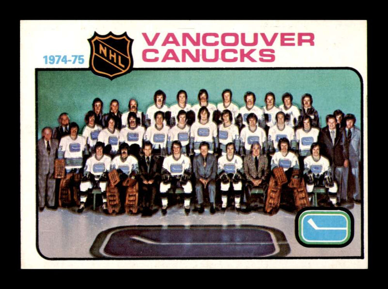 Load image into Gallery viewer, 1975-76 Topps Vancouver Canucks #97 Checklist Unmarked Set Break  Image 1
