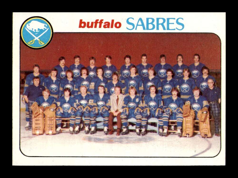 Load image into Gallery viewer, 1978-79 Topps Buffalo Sabres #194 Checklist Unmarked Set Break  Image 1
