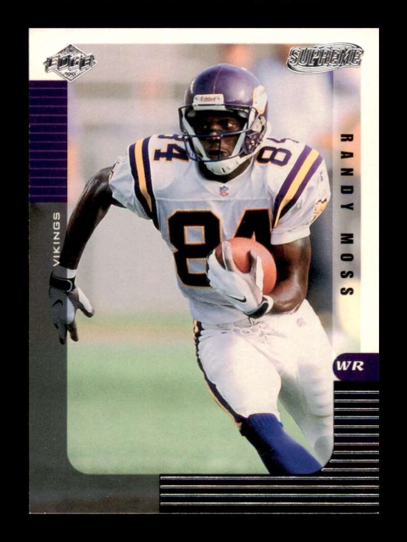 Load image into Gallery viewer, 1999 Collector&#39;s Edge Supreme Randy Moss #71 Minnesota Vikings Image 1
