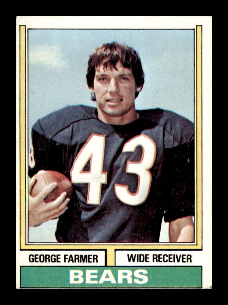 Load image into Gallery viewer, 1974 Topps George Farmer #71 Chicago Bears Image 1
