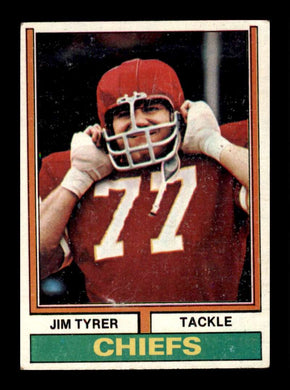 1974 Topps Jim Tyrer 