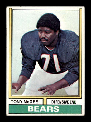 1974 Topps Tony McGee 