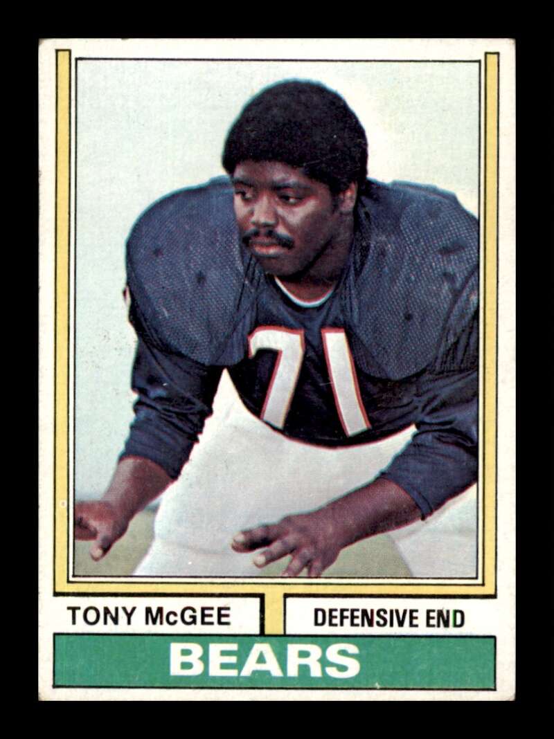 Load image into Gallery viewer, 1974 Topps Tony McGee #97 Chicago Bears Image 1
