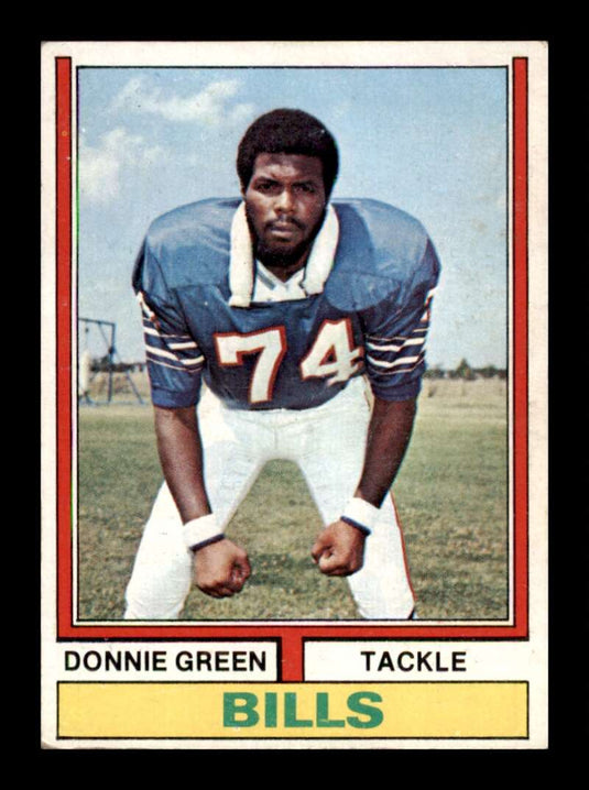 1974 Topps Donnie Green