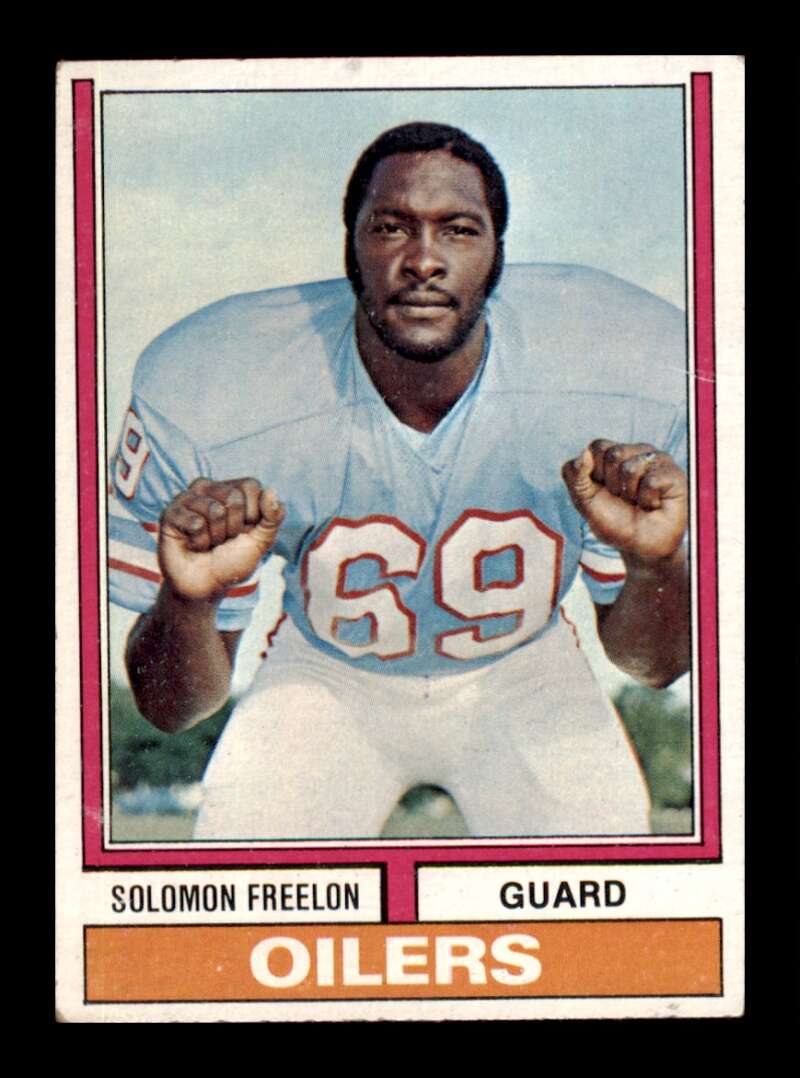 Load image into Gallery viewer, 1974 Topps Solomon Freelon #48 Houston Oilers Image 1
