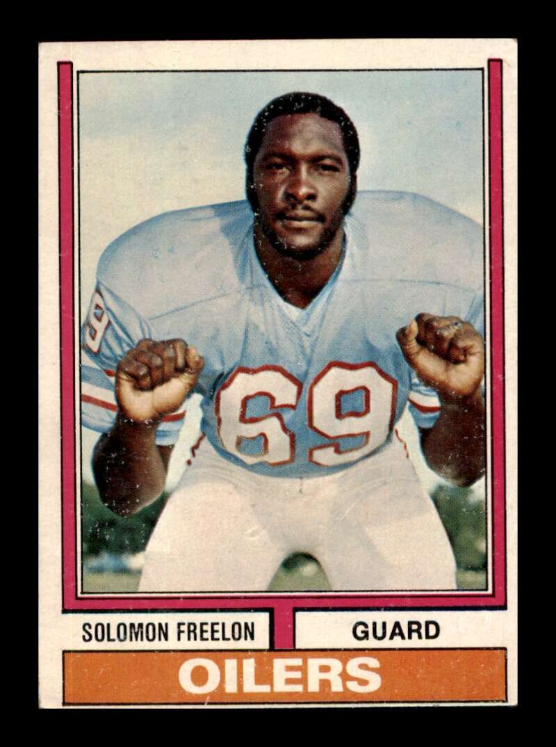 Load image into Gallery viewer, 1974 Topps Solomon Freelon #48 Houston Oilers Image 1
