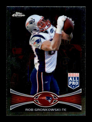 2012 Topps Chrome Rob Gronkowski 