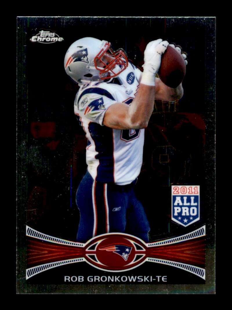 Load image into Gallery viewer, 2012 Topps Chrome Rob Gronkowski #12 New England Patriots Image 1
