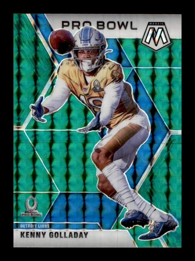 Load image into Gallery viewer, 2020 Panini Mosaic Green Mosaic Prizm Kenny Golladay #258 Detroit Lions Image 1
