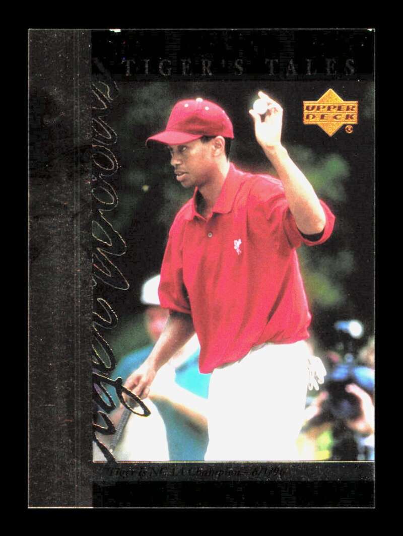 Load image into Gallery viewer, 2001 Upper Deck Tiger&#39;s Tales Tiger Woods #TT8 Rookie RC Image 1
