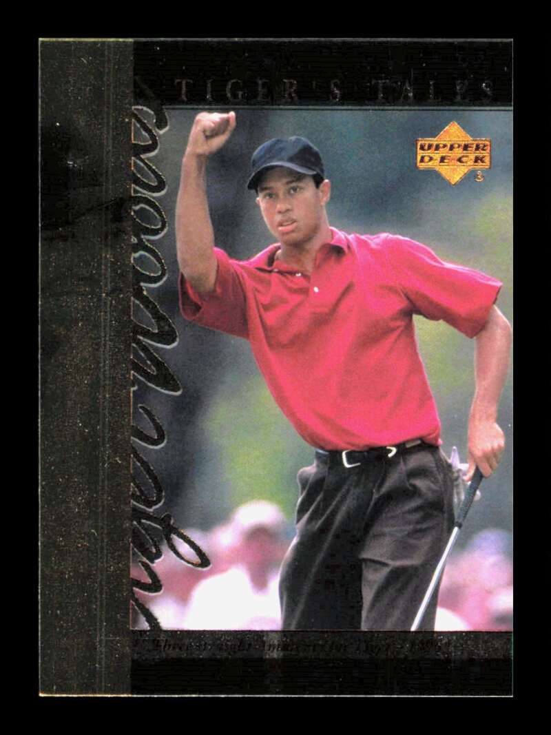Load image into Gallery viewer, 2001 Upper Deck Tiger&#39;s Tales Tiger Woods #TT11 Rookie RC Image 1
