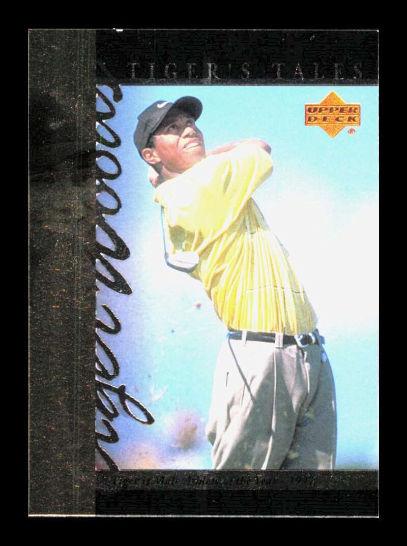 Load image into Gallery viewer, 2001 Upper Deck Tiger&#39;s Tales Tiger Woods #TT16 Rookie RC Image 1
