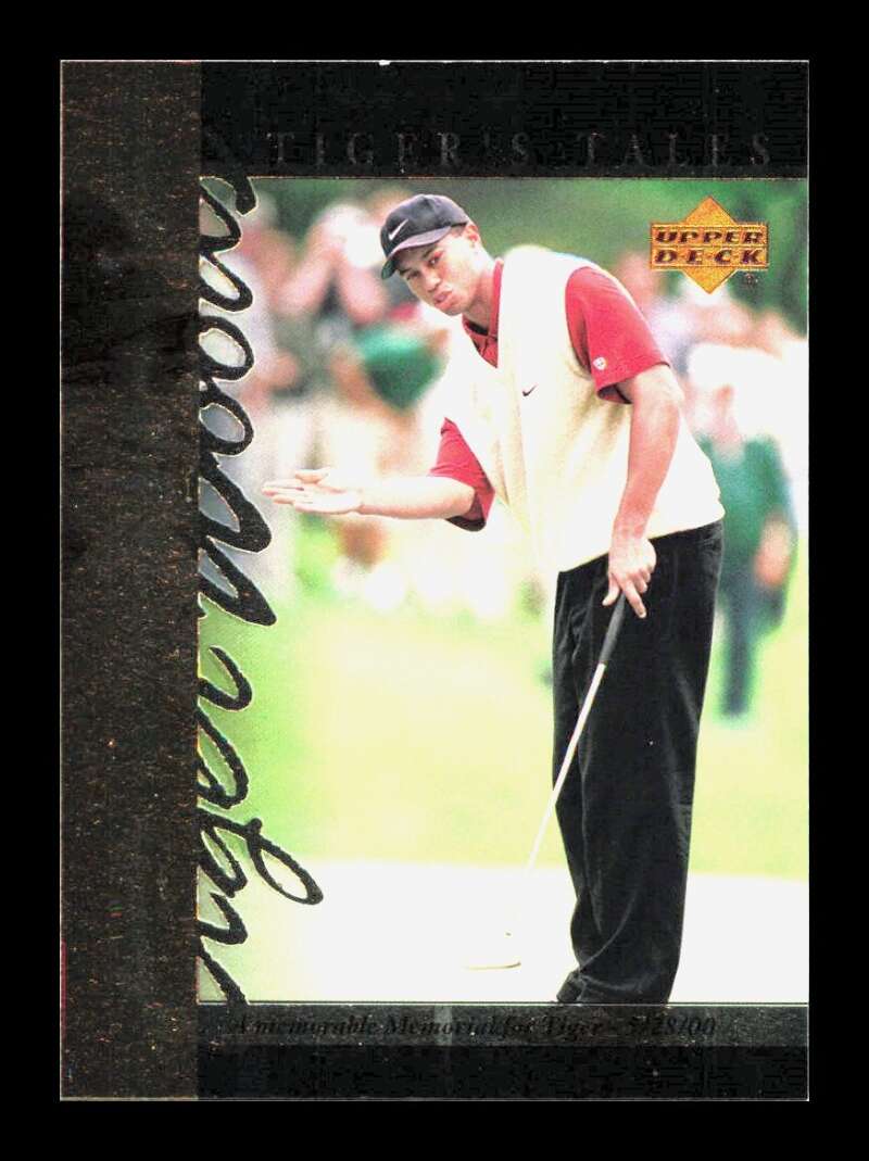 Load image into Gallery viewer, 2001 Upper Deck Tiger&#39;s Tales Tiger Woods #TT24 Rookie RC Image 1
