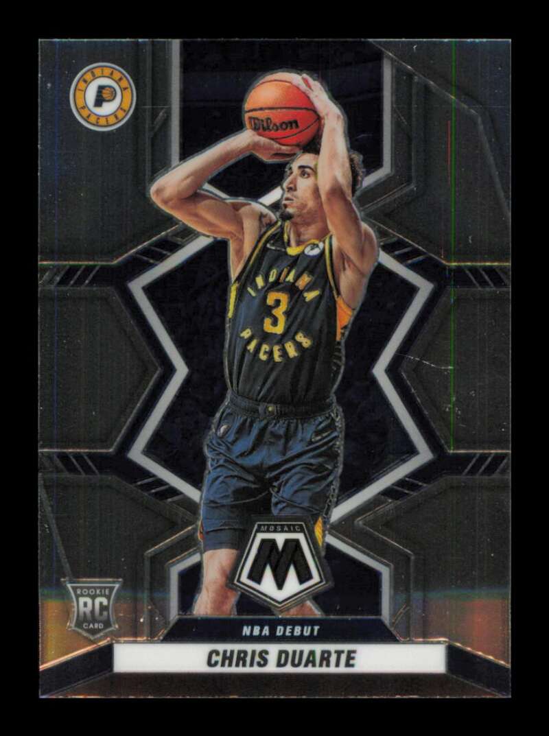 Load image into Gallery viewer, 2021-22 Panini Mosaic Chris Duarte #270 Rookie RC Indiana Pacers Image 1
