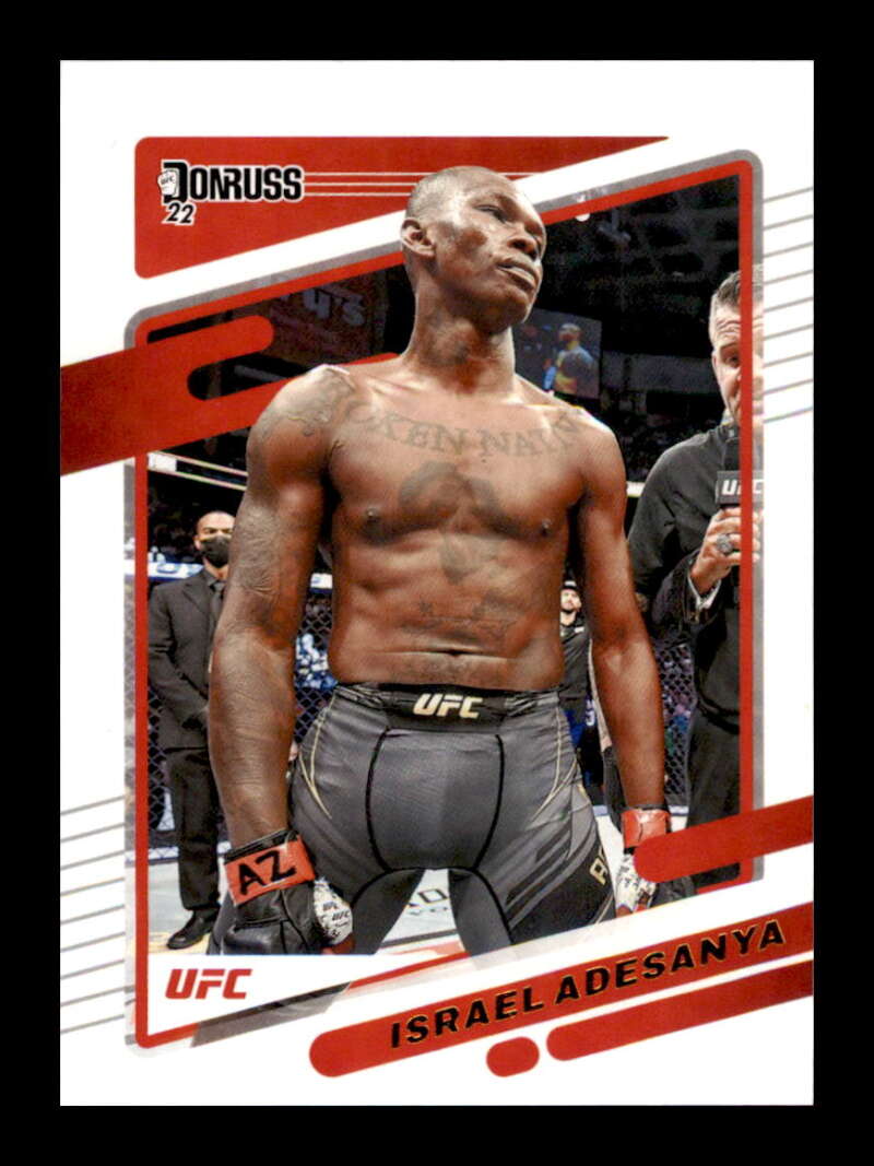 Load image into Gallery viewer, 2022 Donruss Israel Adesanya #11 Middleweight Image 1

