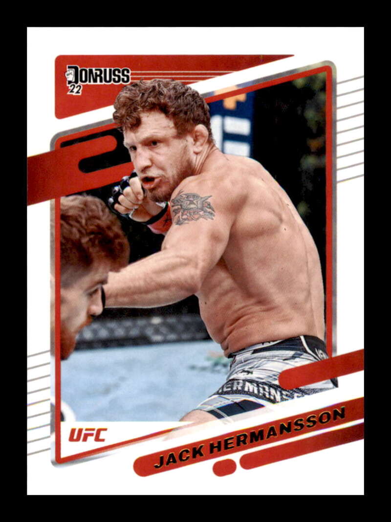 Load image into Gallery viewer, 2022 Donruss Jack Hermansson #21 Middleweight Image 1
