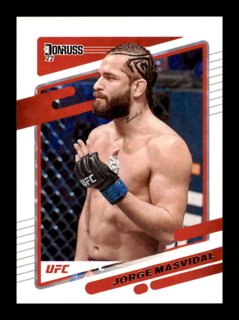 Load image into Gallery viewer, 2022 Donruss Jorge Masvidal #22 Welterweight Image 1
