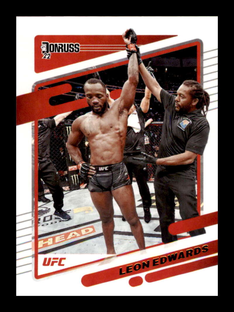 Load image into Gallery viewer, 2022 Donruss Leon Edwards #24 Welterweight Image 1
