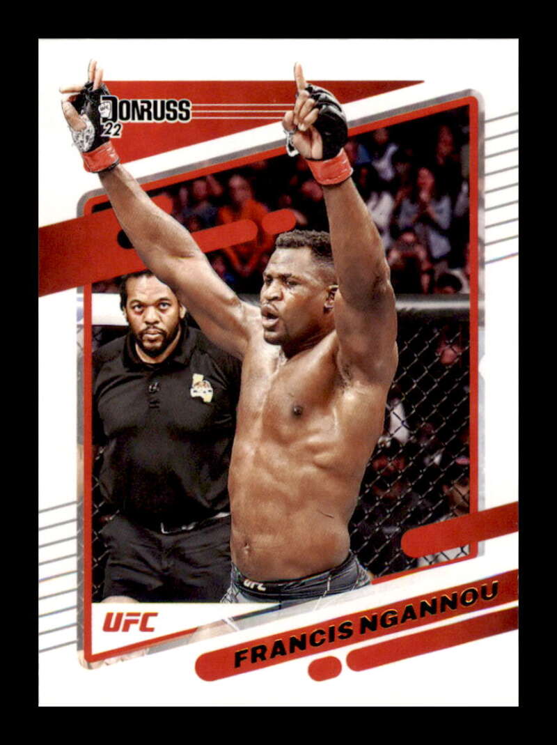Load image into Gallery viewer, 2022 Donruss Francis Ngannou #39 Heavyweight Image 1
