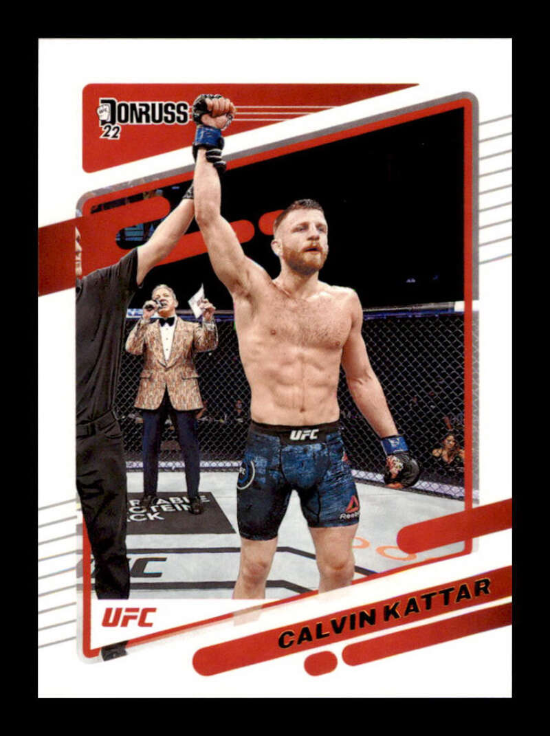 Load image into Gallery viewer, 2022 Donruss Calvin Kattar #55 Featherweight Image 1
