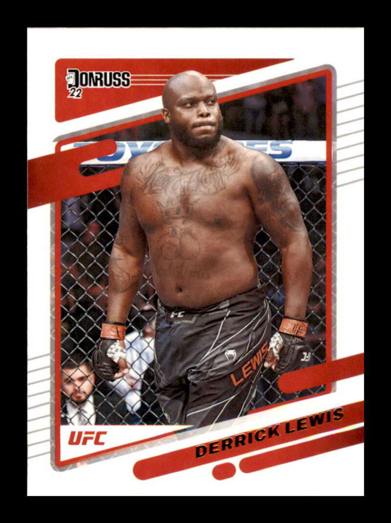 Load image into Gallery viewer, 2022 Donruss Derrick Lewis #87 Heavyweight Image 1
