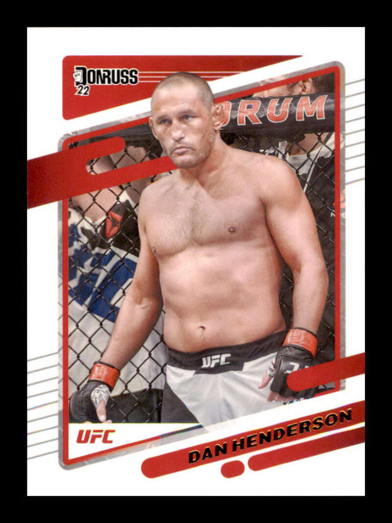 Load image into Gallery viewer, 2022 Donruss Dan Henderson #106 Middleweight Image 1

