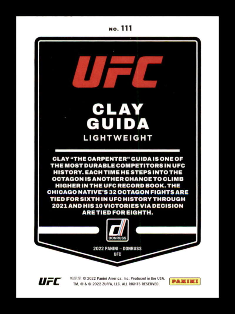 Load image into Gallery viewer, 2022 Donruss Clay Guida #111 Lightweight Image 2
