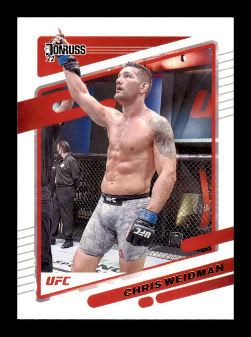 Load image into Gallery viewer, 2022 Donruss Chris Weidman #128 Middleweight Image 1
