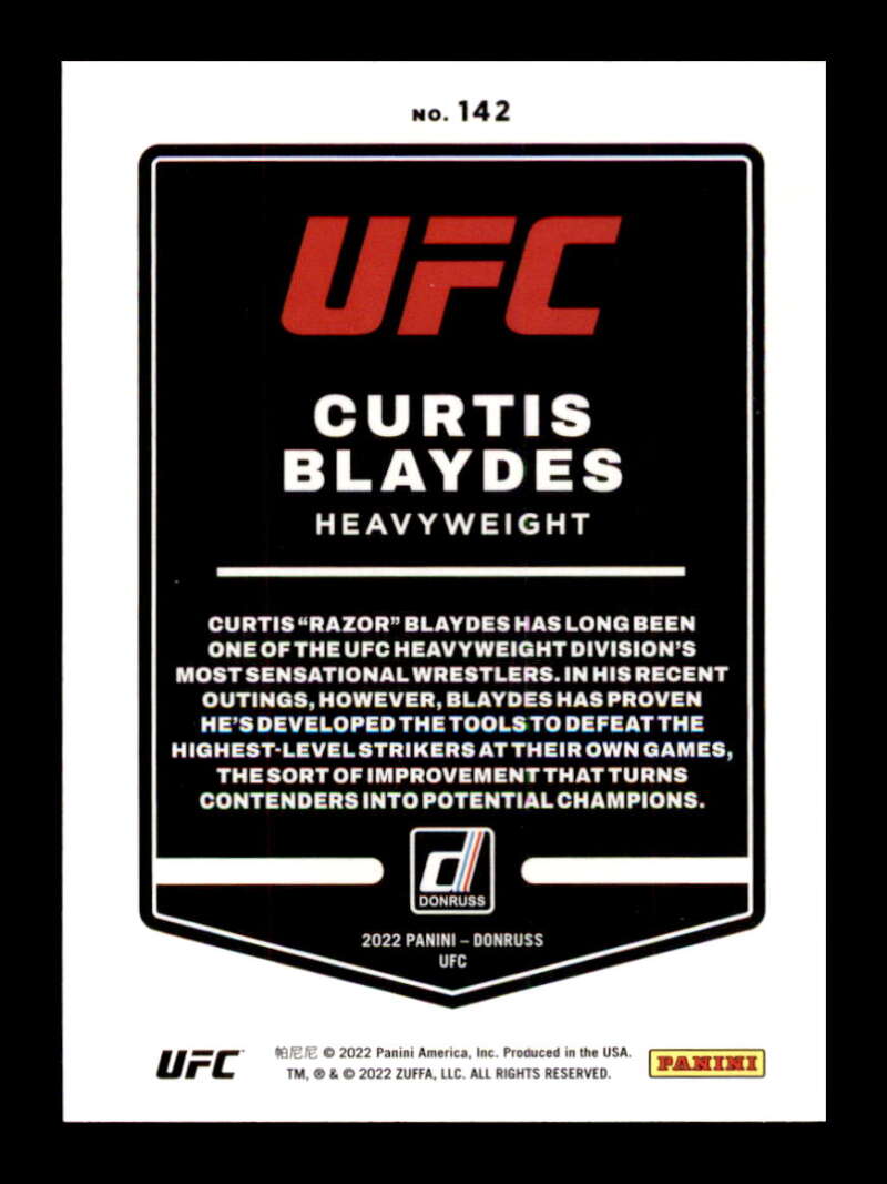 Load image into Gallery viewer, 2022 Donruss Curtis Blaydes #142 Heavyweight Image 2
