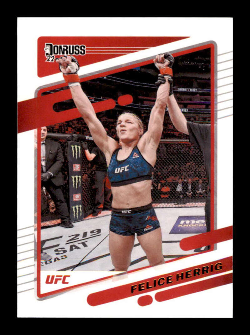 Load image into Gallery viewer, 2022 Donruss Felice Herrig #143 Strawweight Image 1
