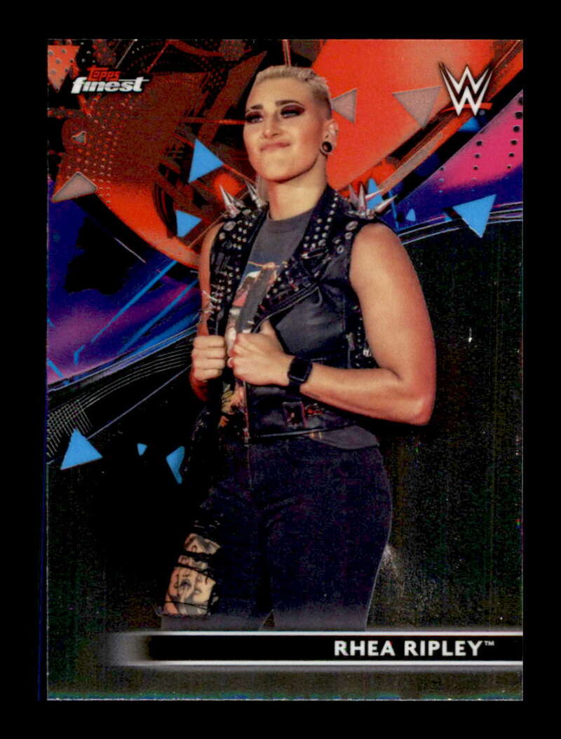 Load image into Gallery viewer, 2021 Topps Finest WWE Rhea Ripley #32 Image 1
