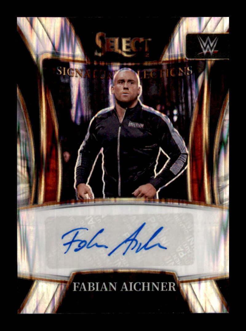 Load image into Gallery viewer, 2022 Select WWE Signature Selections Flash Prizm Fabian Aichner #SN-FAI Auto Image 1
