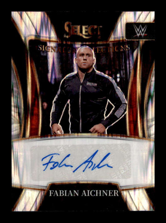 2022 Select WWE Signature Selections Flash Prizm Fabian Aichner