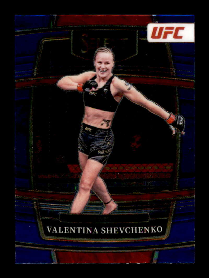 Load image into Gallery viewer, 2022 Panini Select UFC Blue Valentina Shevchenko #67 Flyweight Image 1
