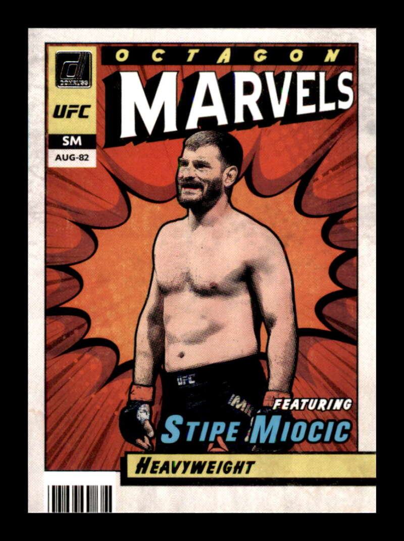 Load image into Gallery viewer, 2022 Donruss UFC Octagon Marvels Stipe Miocic #10 Heavyweight Image 1
