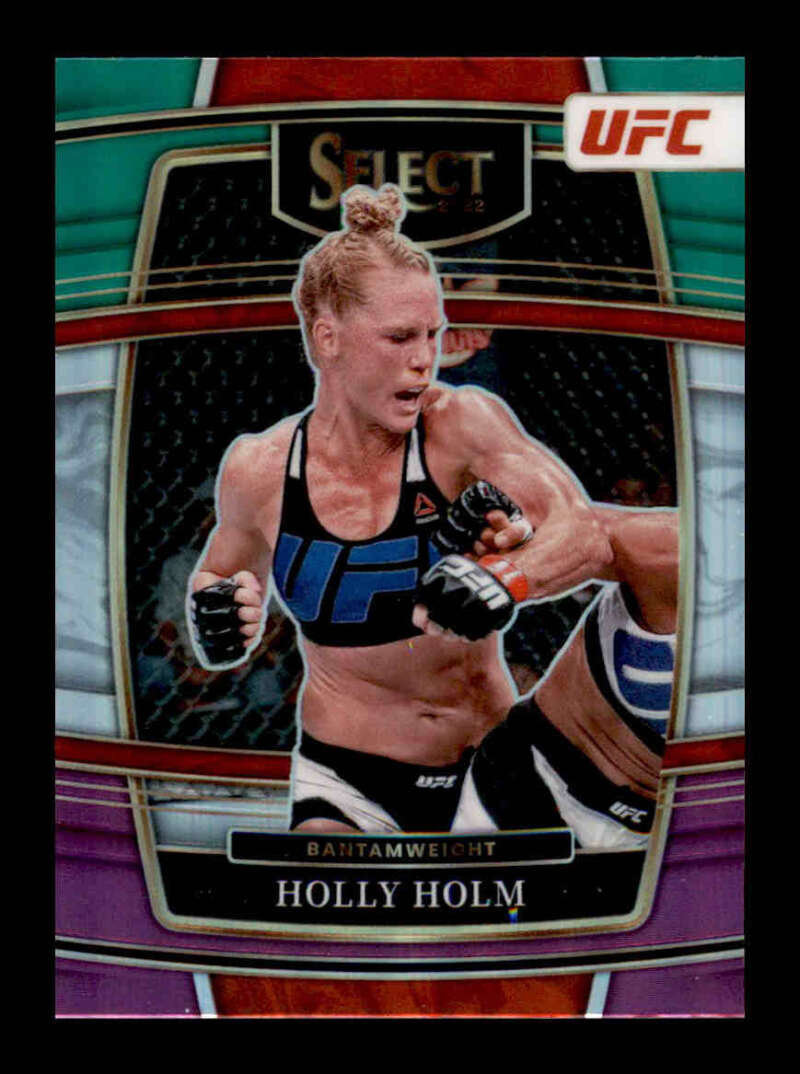 Load image into Gallery viewer, 2022 Panini Select UFC Tri Color Prizm Holly Holm #19 Bantamweight Image 1
