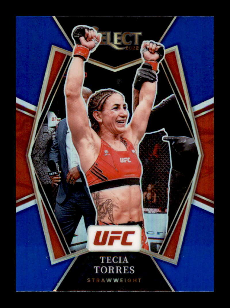 Load image into Gallery viewer, 2022 Panini Select UFC Blue Prizm Tecia Torres #126 Strawweight Image 1

