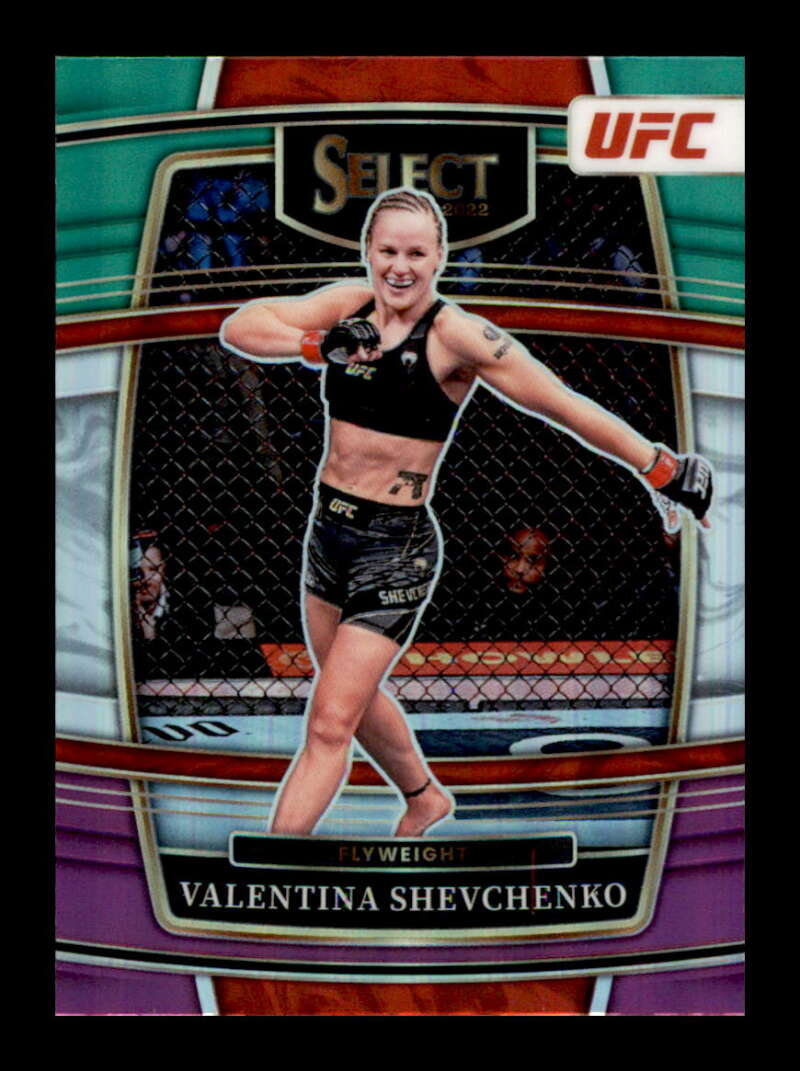 Load image into Gallery viewer, 2022 Panini Select UFC Tri Color Prizm Valentina Shevchenko #67 Flyweight Image 1
