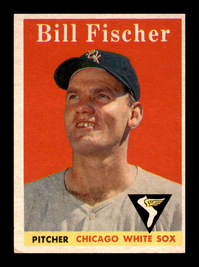 Load image into Gallery viewer, 1958 Topps Bill Fischer #56 Rookie RC Set Break Chicago White Sox Image 1
