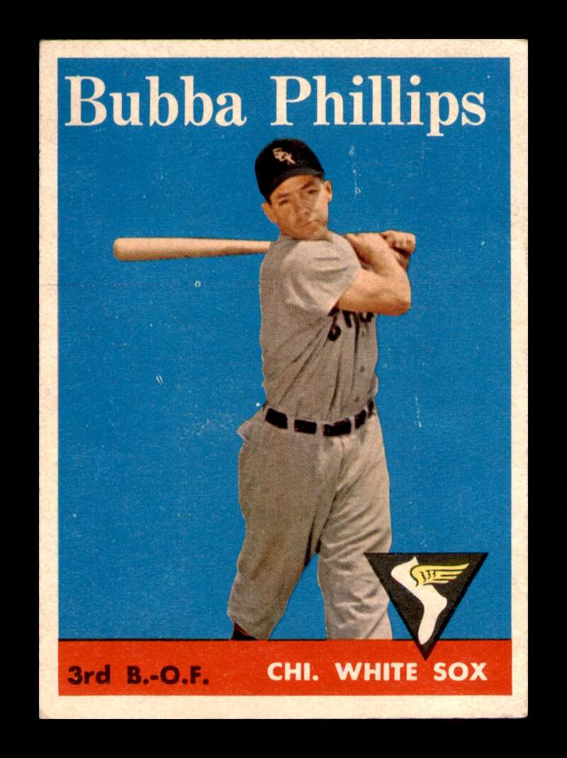 Load image into Gallery viewer, 1958 Topps Bubba Phillips #212 Set Break Chicago White Sox Image 1
