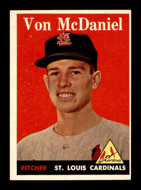 1958 Topps Von McDaniel 