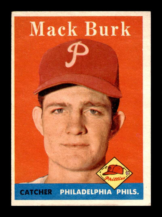 1958 Topps Mack Burk