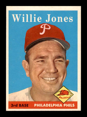 1958 Topps Willie Jones 